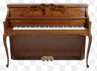 Vintage Brown Piano Transparent Png - StickPNG Png