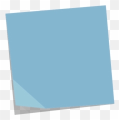 Nota Azul De Post It - Descargar Pngsvg Transparente Blue Post It Note Png,It Png