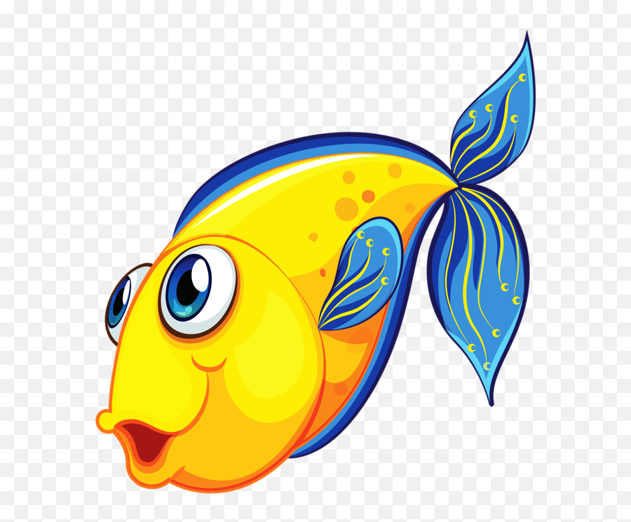 Fish Drawing Clip Art - Cartoon Fish Png,Cartoon Fish Transparent Background