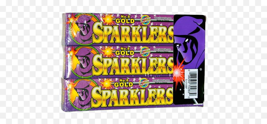 10 Inch Gold Sparklers Png