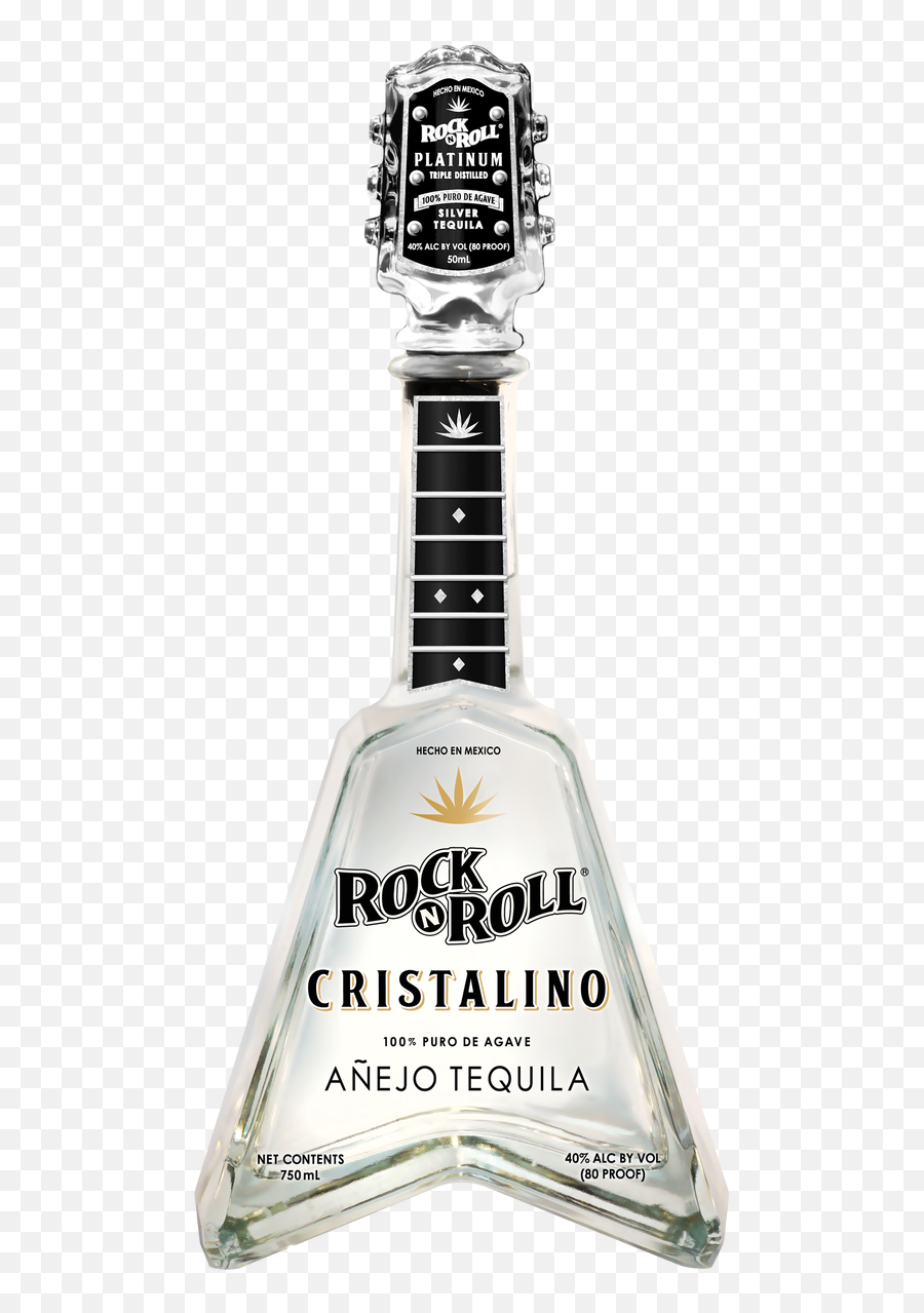 Rock N Roll Tequila Cristalino Añejo - Rock N Roll Tequila Png,Rock N Roll Png