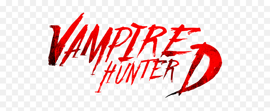 Vampire Hunter D Resurrection - Vampire Hunter D Logo Png,Vampire Logo