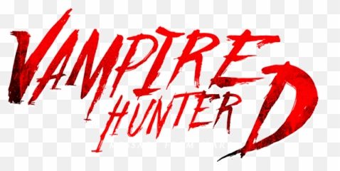 Vampire Hunter D Resurrection - Vampire Hunter D Logo Png,Vampire Logo