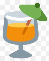 Tropical Emoji Icon Of Flat Style - Available in SVG PNG Drink