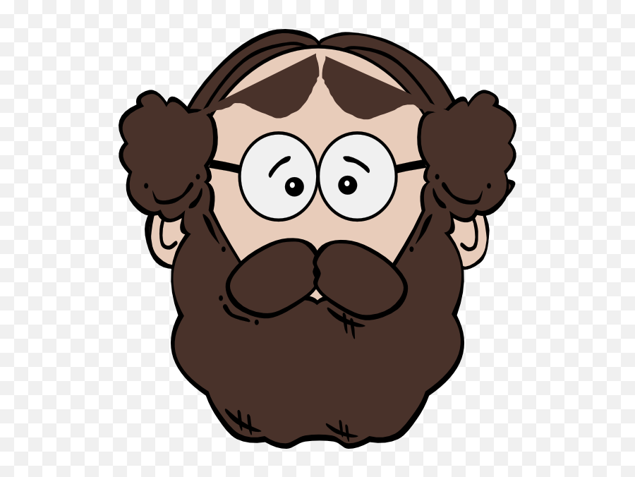 Cartoon Beard Transparent Png Clipart - Man With Beard Clipart,Long Beard Png