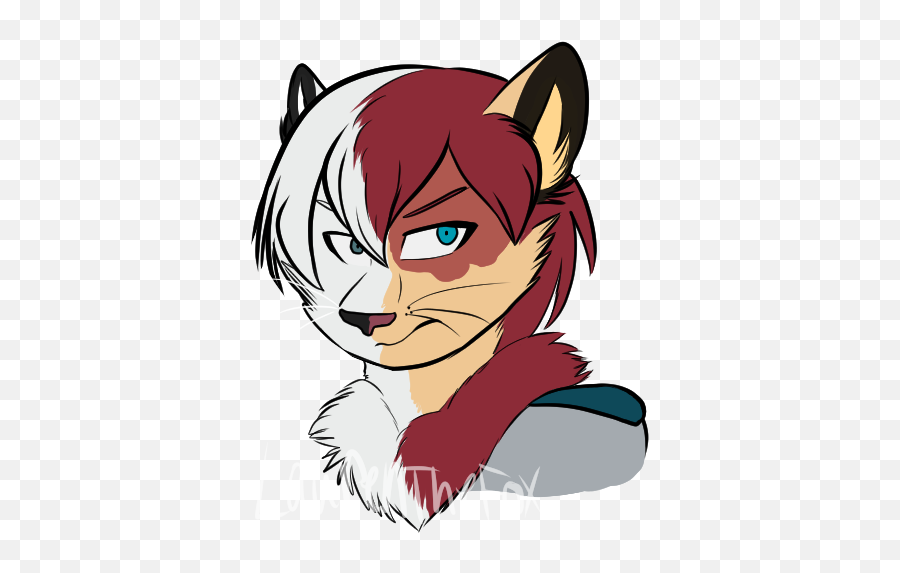 Lion Shoto Todoroki By Laurenthefox - Fur Affinity Dot Net Cartoon Png,Todoroki Png