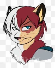 Lion Shoto Todoroki By Laurenthefox - Fur Affinity Dot Net Cartoon Png,Todoroki Png