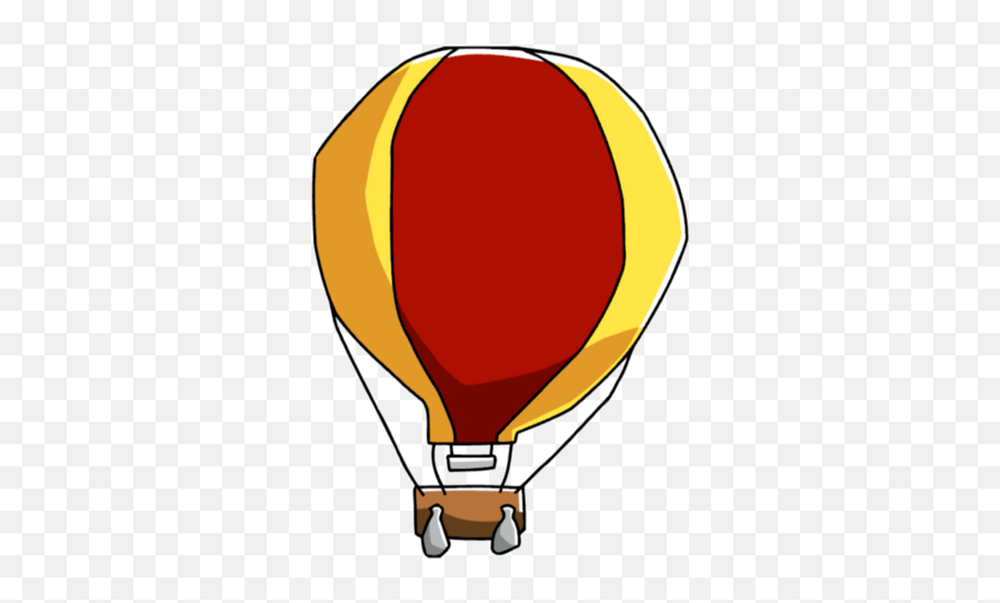 Hot Air Balloon Scribblenauts Wiki Fandom - Scribblenauts Unlimited Png,Hot Air Balloon Png