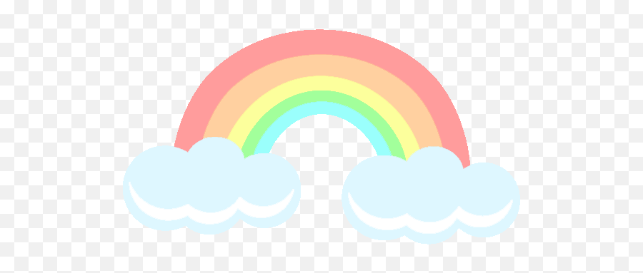Pastel Rainbow Circle Png - Pastel Cute Rainbow Png,Pastel Rainbow Png