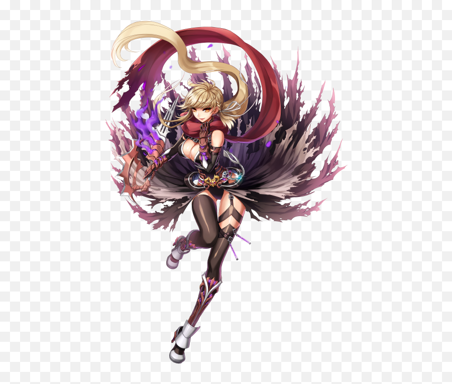 Download Hd Female Guillotine Cross New Costume Official - Ragnarok Online Guillotine Cross Png,Guillotine Png