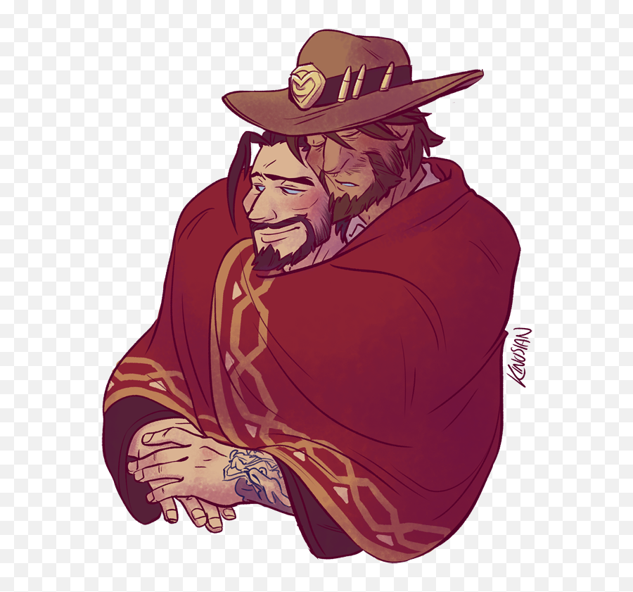 Download Funny Mccree Png - Overwatch Hanzo And Mccree,Mccree Png