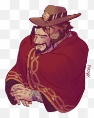 Download Funny Mccree Png - Overwatch Hanzo And Mccree,Mccree Png