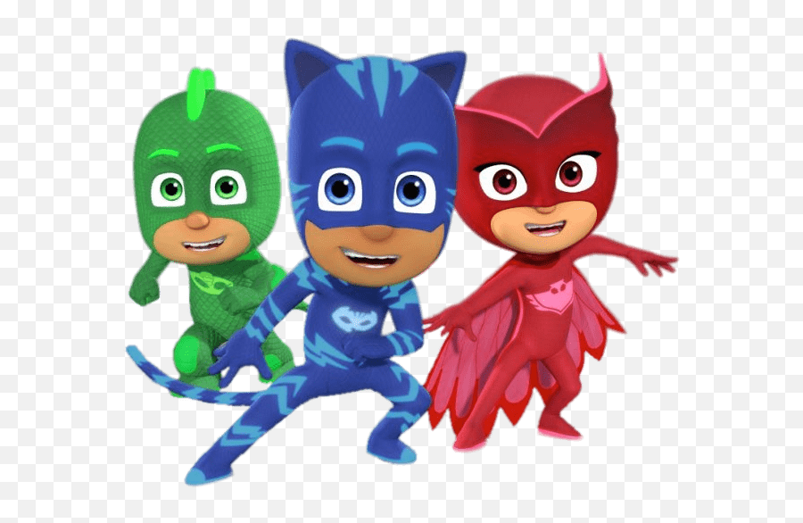 Heroes Ready For Action Transparent Png - Transparent Pj Masks Png,Pj Masks Png