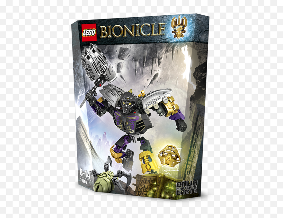 Lego Set Bionicle 70789 Onua Master Of Earth 2015 - Lego Bionicle Onua Png,Bionicle Png