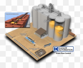 Kahler Automation - Grain Flow Control Diagram Png,Grain Png
