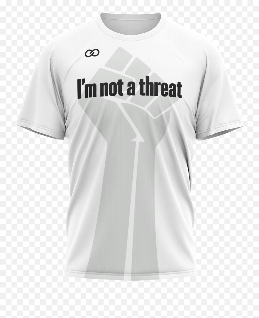 Iu0027m Not A Threat - White Tee Png,White Tee Png
