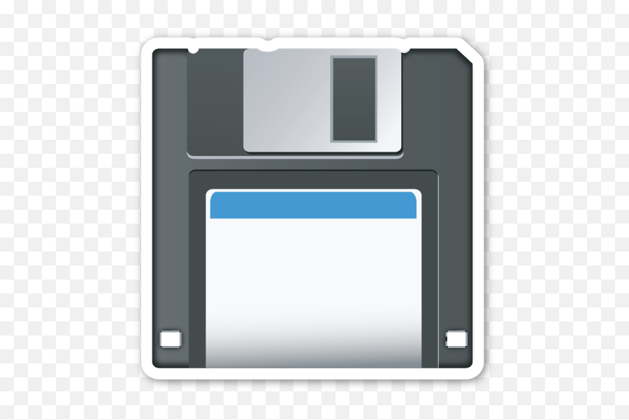 Floppy Disk - Diskette Emoji Png,Floppy Disk Png