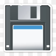 Floppy Disk - Diskette Emoji Png,Floppy Disk Png