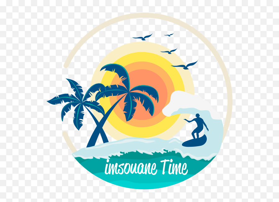 Imsouane Surfing Trip Surf Maroc - Flat Design Surf Png,Surfing Png