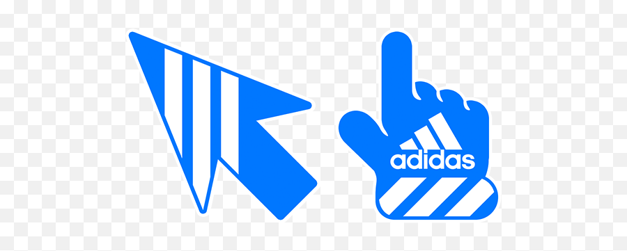 Adidas Cursor U2013 Custom Browser Extension - Vertical Png,Addidas Logo Png