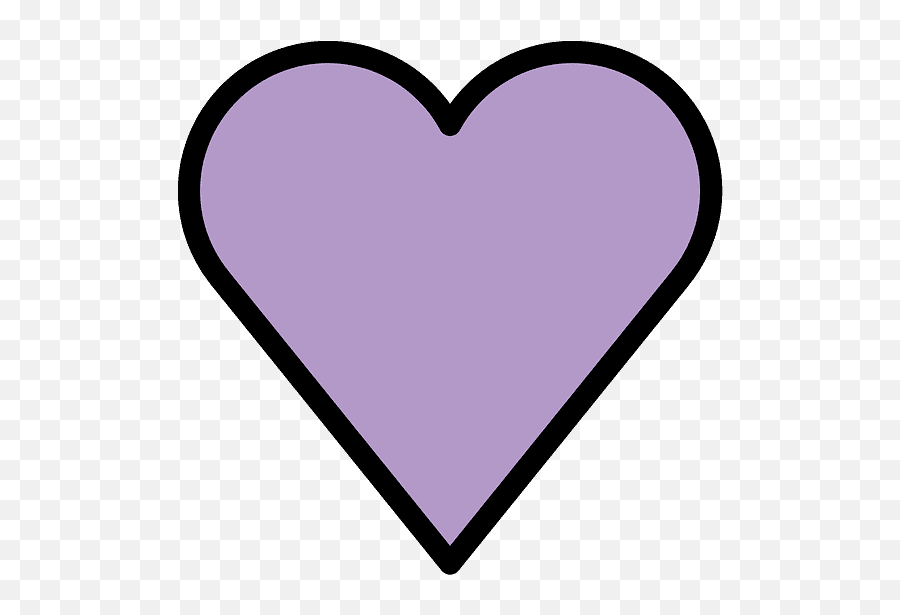 Purple Heart Emoji Clipart Free Download Transparent Png - Girly,Purple Heart Png