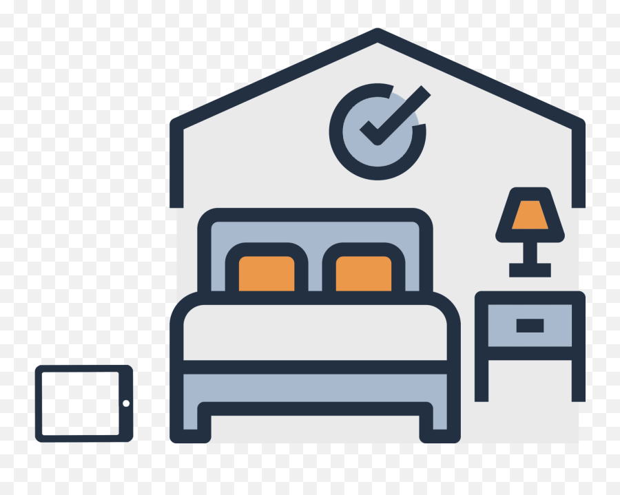 Restaurant Clipart Eatery - Hotel Room Icon Png Hotel Room Icon,Hotel Png