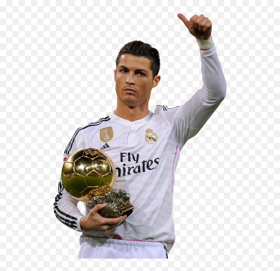 Download Cristiano Ronaldo Sin Fondo - Full Size Png Image Ronaldo With Ballon D Ors,Cristiano Ronaldo Png