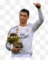 Download Cristiano Ronaldo Sin Fondo - Full Size Png Image Ronaldo With Ballon D Ors,Cristiano Ronaldo Png