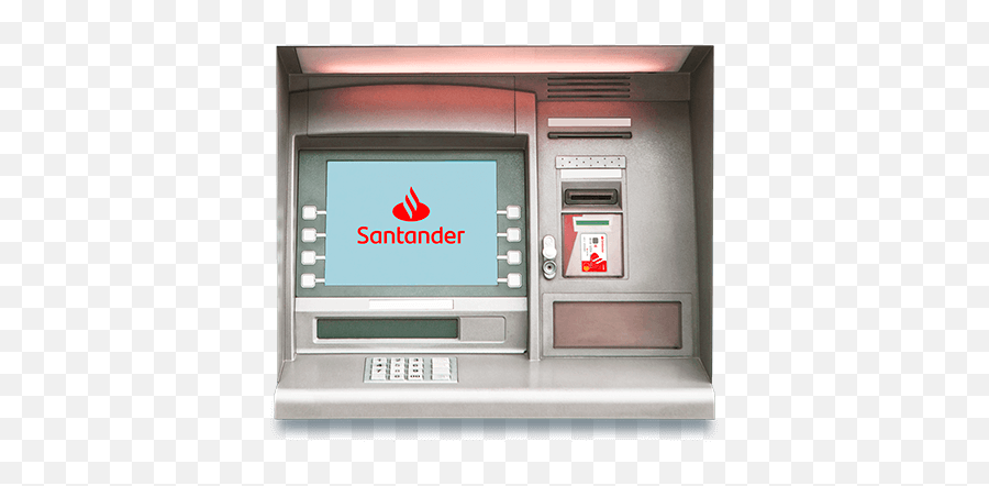 Online Bank Account Personal Banking Santander - Santander Atm Png,Atm Png