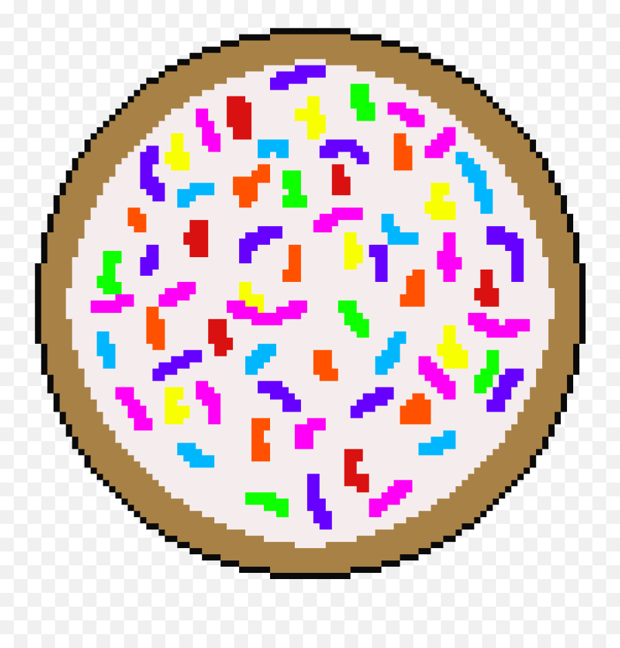 Sugar Cookie With Sprinkles - Clip Art Png,Sprinkles Png