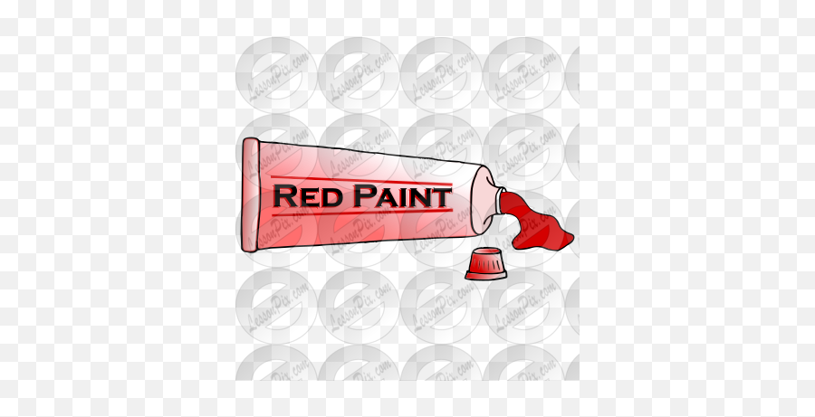 Red Paint Picture For Classroom Therapy Use - Great Red Png,Red Paint Png
