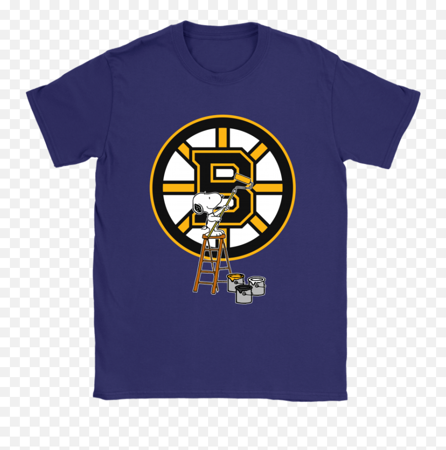Snoopy Paints The Boston Bruins Logo Nhl Ice Hockey Shirts - Samsung Galaxy S10 Plus Case Boston Bruins Png,Bruins Logo Png