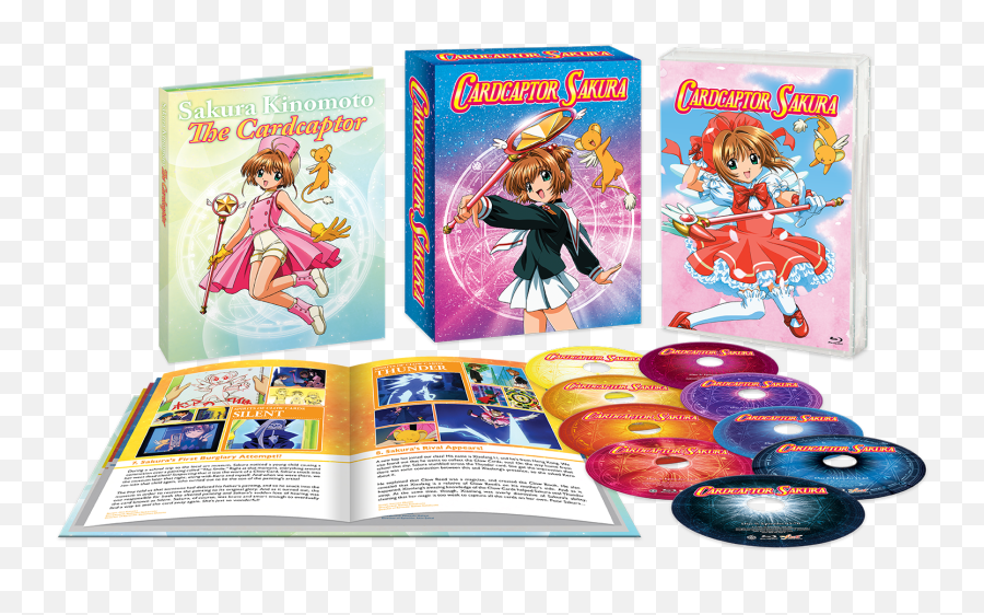 Cardcaptor Sakura Complete Series Premium Edition Review - Sakura Clear Card Blu Ray Png,Cardcaptor Sakura Transparent
