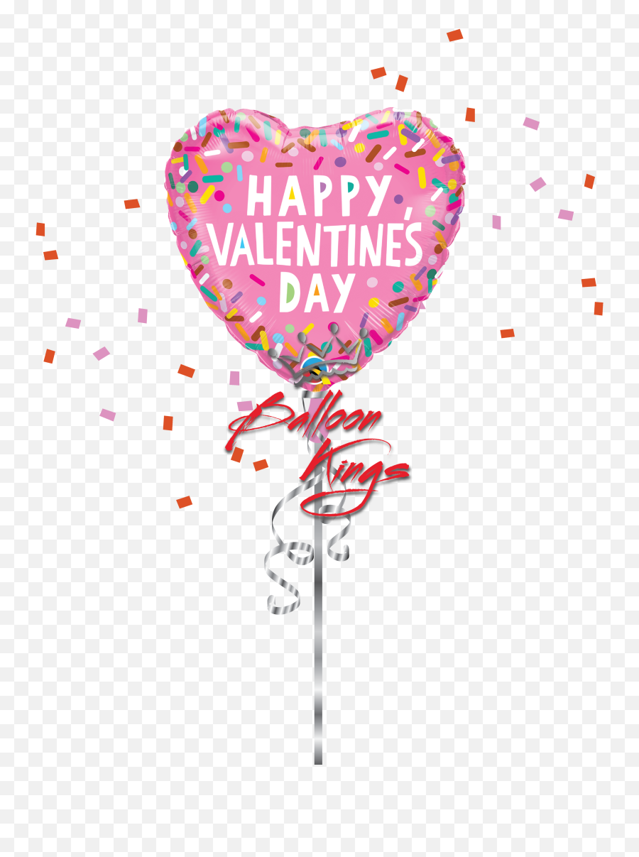 Happy Valentines Day Sprinkles - You Will Be Missed Balloons Png,Sprinkles Transparent