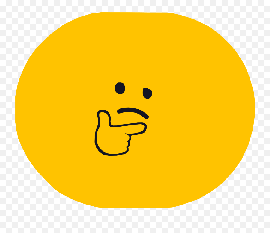 High Quality Giant Thinking Blob In A Text Bubble - Circle Happy Png,Text Bubble Transparent