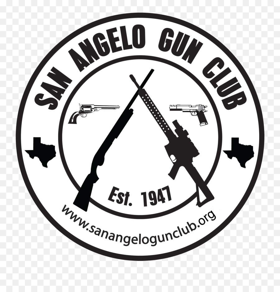Range Rules Safety Regulations San Angelo Gun Club Png Bullet Logo