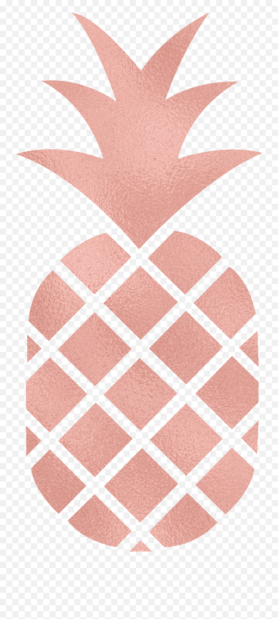 Rose Gold Pineapple - Rose Gold Pineapple Png,Pineapple Transparent