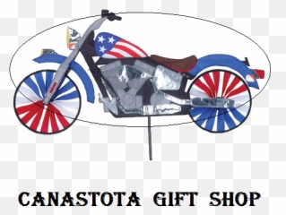Motorcycle Clipart Patriotic - png