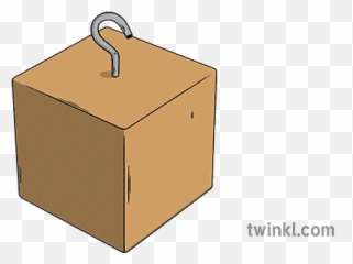 Holzblock Mit Haken An Spitze Wissenschafts Kräfte - Cardboard Packaging png
