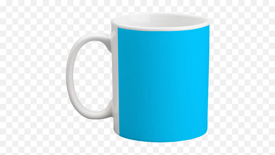 Custom Coffee Mug - Light Blue Background Mug Png,Cup Of Coffee Transparent Background