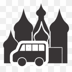 Taj Mahal And Tour Bus Icon - Canva png