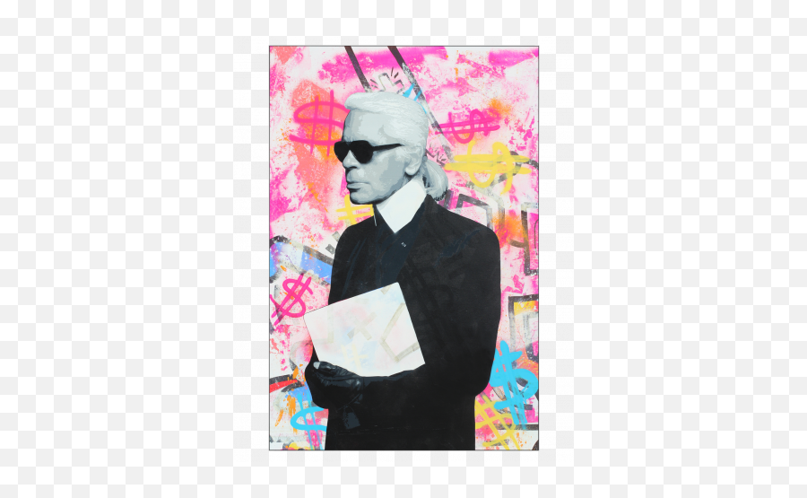 Fashion Designer Wall Art Top 5 Trends For The Fashionista - Fine Arts Png,Karl Lagerfeld Icon