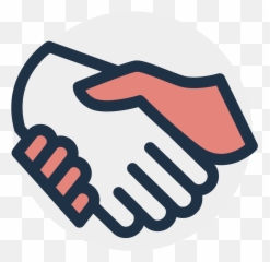Handshake Silhouette Vector Clipart - Engagement Icon Png,Free Vector Handshake Icon