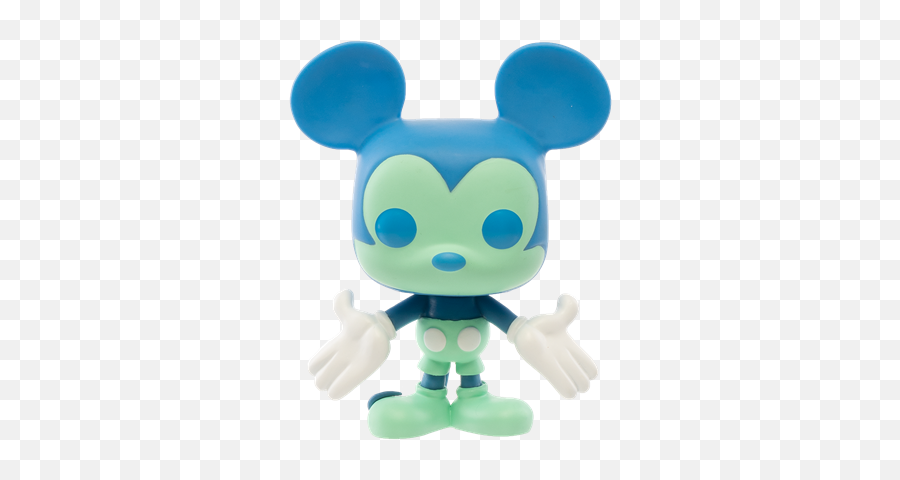 Covetly Funko Pop Disney Mickey Mouse Colorway - Blue Funko Mickey Blue And Green Png,Disney Mickey Mouse Icon Serving Set