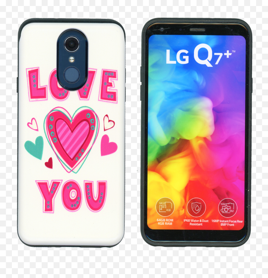 Lg Q7q7 Plus Mm Pop Kick Case Love You - World Cellular Smartphone Lg Png,Pop Icon Tracfone