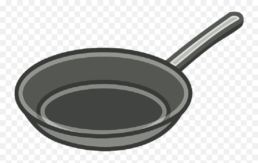 Black Icon Outline Drawing Sketch White Cartoon - Frying Pan Clipart Png,Wok Icon