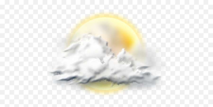 Sunny Partly Icon Weather Iconset Jaan - Jaak Full Moon Png,Mostly Sunny Weather Icon