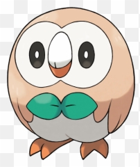 Pokémon U2013 Page 6 Pinkieu0027s Paradise - Rowlet Pokemon png
