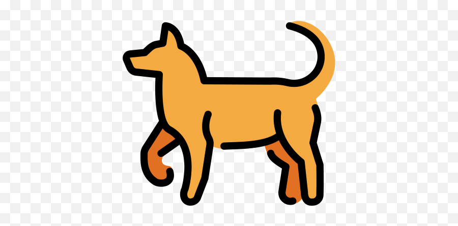 Fileopenmoji - Color 1f415svg Wikimedia Commons Png,Jackal Icon