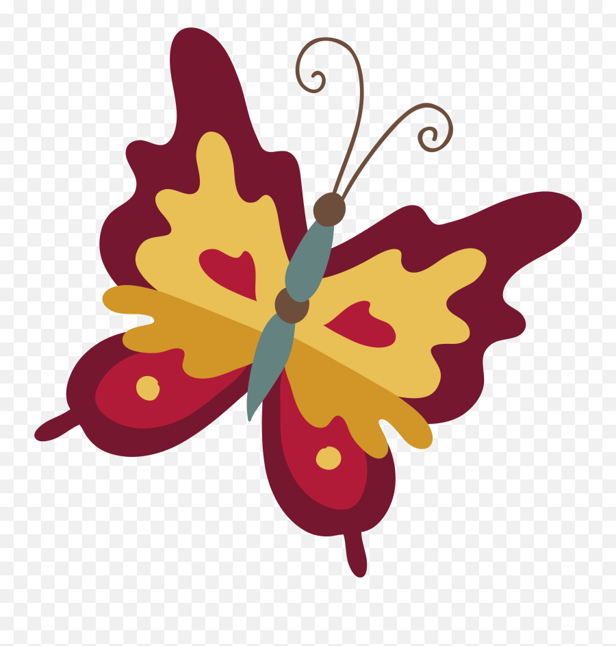 Download Butterfly Vector Png - Illustration Full Size Png Girly,Butterfly Icon Vector